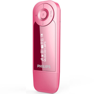 飞利浦MP3MP4迷你随身听便携式学英语学生版小型无损音乐播放器SA1208 粉色