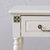 卡富丹 美式床头柜美式实木床头边柜单门柜白色(象牙白色 实木床头柜)第4张高清大图