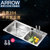 ARROW箭牌卫浴厨房洗碗槽一体拉丝大双槽带刀架水盆新款AE553220(不带龙头)第4张高清大图