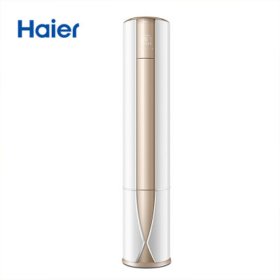 海尔（Haier）2匹 定频 冷暖 二级能效 APP智能操控 圆柱空调柜机 KFR-50LW/10UBC12U1