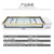 五洲伯乐SWD-2530 2米5台式前透明海鲜柜展示柜保鲜柜冷藏冷冻柜冷柜鲜肉熟食柜蔬菜水果柜点菜柜超市便利店冰柜第5张高清大图