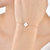 阿玛莎 18K玫瑰金钻石四叶草贝壳手链第4张高清大图