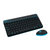 罗技（Logitech）无线鼠标键盘套装 USB电脑笔记本迷你键鼠超薄款(黑色 MK240)第3张高清大图