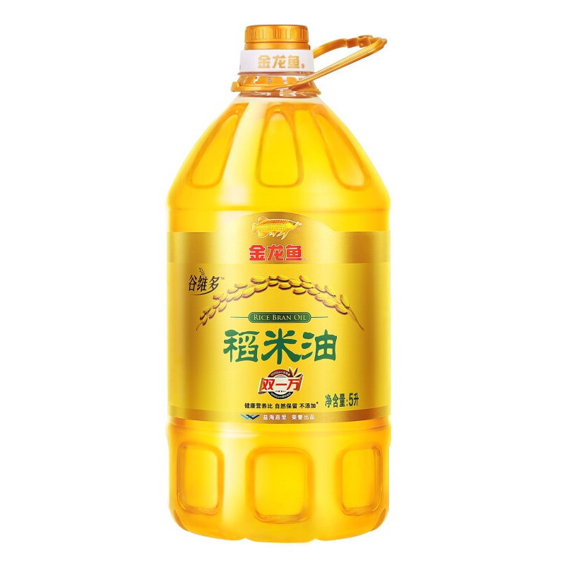 金龙鱼双一万稻米油5l