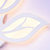汉斯威诺现代简约卧室新颖创意吸顶花瓣客厅卡通餐厅书房灯奇特个性灯饰具HS102115(54W 双色 默认值（请修改）)第4张高清大图