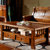 客厅实木沙发香樟木沙发 中式仿古沙发家具实木沙发 组合(D款)第5张高清大图