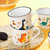 福耐康 可爱恐龙陶瓷水杯茶杯 儿童马克杯牛奶杯咖啡杯(深蓝长颈龙)第4张高清大图