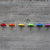 有乐 家居装饰 创意雨伞造型粘贴式收纳挂钩 粘钩（三个装）zw306(蓝色 绿色 紫色)第4张高清大图