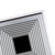 洛克菲勒集成吊顶换气扇面板排气扇排风扇铝合金面罩凉霸铝扣板型材面板厨房卫生间嵌入式(FL-H314)第3张高清大图