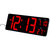 汉时创意大屏幕液晶电子挂钟客厅静音夜光日历时钟装饰钟表 HW101(黑色红灯)第4张高清大图