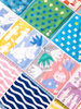 日本毛巾美术馆姆明纯棉手帕moomin毛巾家用可爱吸水儿童洗脸方巾