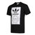 adidas Originals阿迪三叶草2018男子LABEL TEE短袖T恤CZ1761(如图)(XL)第3张高清大图
