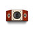 HiVi 惠威 T900HT 套装家庭影院 5.0声道木箱影院家用音响无源音箱(豪华木皮钢琴烤漆)(红色)第4张高清大图