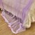 黛丝丹奴新款蒙古包拉链免安装魔术蚊帐家用1.5米床双人1.8m加密加厚(紫色 所有床通用)第4张高清大图