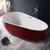 果敢彩色亚克力浴缸定制1.5-1.7米独立式亚克力浴缸549保温浴缸第2张高清大图