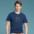 传奇保罗男士夏季新款时尚字母印休闲百搭帅气半袖体恤（M-3XL）ZMN507(蓝色 XL)第2张高清大图