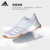 Adidas阿迪达斯春季新款羽毛球鞋男休闲运动鞋女轻便透气减震软底跑步鞋D97697(D97697白色 38)第2张高清大图