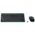 罗技（Logitech）无线鼠标键盘套装 USB电脑笔记本迷你键鼠超薄款(白色 MK245 NANO)第4张高清大图