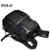 Polo2017年春夏新款男士双肩包商务男背包休闲男包尼龙防水背包(黑色)第3张高清大图