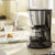 飞利浦(Philips)   HD7434美式全自动咖啡机家用/商用煮咖啡壶防滴漏(HD7434  黑色 热销)第4张高清大图