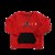 NIKE AIR JORDAN男童加绒圆领运动套头卫衣   83311HO558-023 R78(160CM(XL) 红色)第5张高清大图