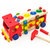 积木拆装螺丝车玩具 拼装玩具 培养宝宝的协调能力 敲球螺丝车(拖拉螺丝车 默认版本)第2张高清大图