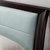 银卧新中式实木床现代简约双人床1.8米禅意主卧床轻奢卧室家具(黑檀色 定金单拍不发)第3张高清大图