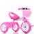 beruty儿童三轮车 2-3岁以上小孩子自行车 男女宝宝脚踏儿童车(B配蓝色塑料筐)第4张高清大图