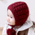 牛奶朋友宝宝冬季新生儿毛线帽儿童麻花毛线帽编织帽子护耳保暖(米色 均码0-12个月（38-46CM）)第5张高清大图