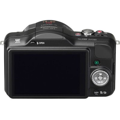 松下（Panasonic）DMC-GF3XGK单电相机（黑色）金属外壳 做工扎实  1210万像素 3.0英寸TFT触摸式LCD 3.8张/每秒高速拍照