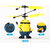耐摔感应飞机 直升机悬浮球充电小黄人飞行器男孩儿童玩具(小黄人女款)第2张高清大图