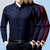 太子龙(TEDELON) 男子时尚休闲衬衫7374（多色可选）(藏青色 XXXL)第5张高清大图