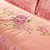 爱之小径家纺结婚床上用品粉色四件套婚庆4六八十件套粉色韩版蕾丝套件 (粉韵丽人 200*230四件套)第5张高清大图