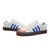 adidas阿迪达斯三叶草贝壳头休闲时尚帆布板鞋(白蓝棕 44)第4张高清大图