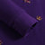 女士长袖T恤满版绣花收腰休闲POLO衫 T123003(紫色 XXL)第4张高清大图