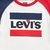 Levis李维斯男童经典logo印花长袖T恤 83621LS909-001(7码（130） 白色)第3张高清大图