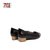 马内尔2020年春季新品专柜同款粗跟真皮女鞋潮流时尚单鞋女G01063(黑色 39)第3张高清大图