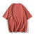 集野短袖男潮牌夏季薄款T恤2022设计感小众男士休闲运动T恤(绿色 M)第3张高清大图