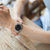天梭(TISSOT)瑞士手表 梦幻系列 情侣表商务休闲男士石英手表皮带钢带T033.410.11.053.01男表(黑盘银钢带)第5张高清大图