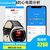 GuanShan血压智能手表手环监测心率心电图老人健康远程计步器(银色钢带赠送原厂硅胶表带)第2张高清大图