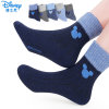 迪士尼（Disney） 运动袜 米奇儿童袜子 男女童棉质袜子小孩精梳棉袜5双装秋冬(均码 白)