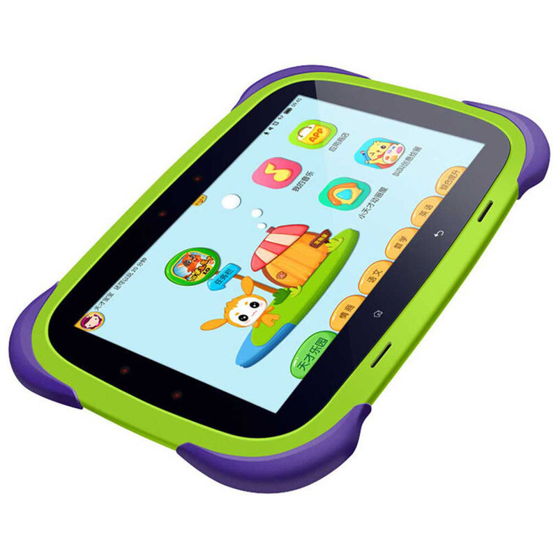 小天才k2儿童平板绿紫色16g儿童早教机护眼耐摔家教机学习机平板电脑