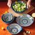 波西米亚碗碟套装创意陶瓷餐具饭碗汤面大碗家用手柄碗鱼盘餐盘子(波斯卡诺8英寸饭盘（4个装）)第5张高清大图