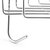 摩恩浴室三角篮卫浴五金挂件角篮卫生间墙角置物架(90102)第2张高清大图
