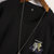 南极人短袖t恤男潮流潮牌半袖纯棉圆领男士夏季时尚个性T恤(二个人系列8002黑色 XL)第5张高清大图