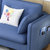 一米色彩 沙发 北欧客厅家具 布艺沙发 可拆洗日式小户型三人位 懒人沙发(蓝色 三人位旗舰版)第2张高清大图