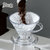 bincoo咖啡手冲滤杯V60滴滤式过滤器家用咖啡壶器具套装耐热树脂(过滤杯+分享壶 默认版本)第2张高清大图