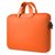 笔记本内胆包手提包双向拉锁电脑包 隐藏手提 多功能侧袋 可做内胆(11寸-橙色)第3张高清大图