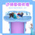 迪士尼(Disney)宝宝桌椅组合软塑料环保游戏幼儿园桌子冰雪形象桌(蓝色 冰雪奇缘系列)第3张高清大图