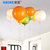 世源儿童房灯led温馨浪漫卧室吸顶灯创意灯彩色气球艺术灯CL9609(4头吸顶盘架子（不带球）)第2张高清大图
